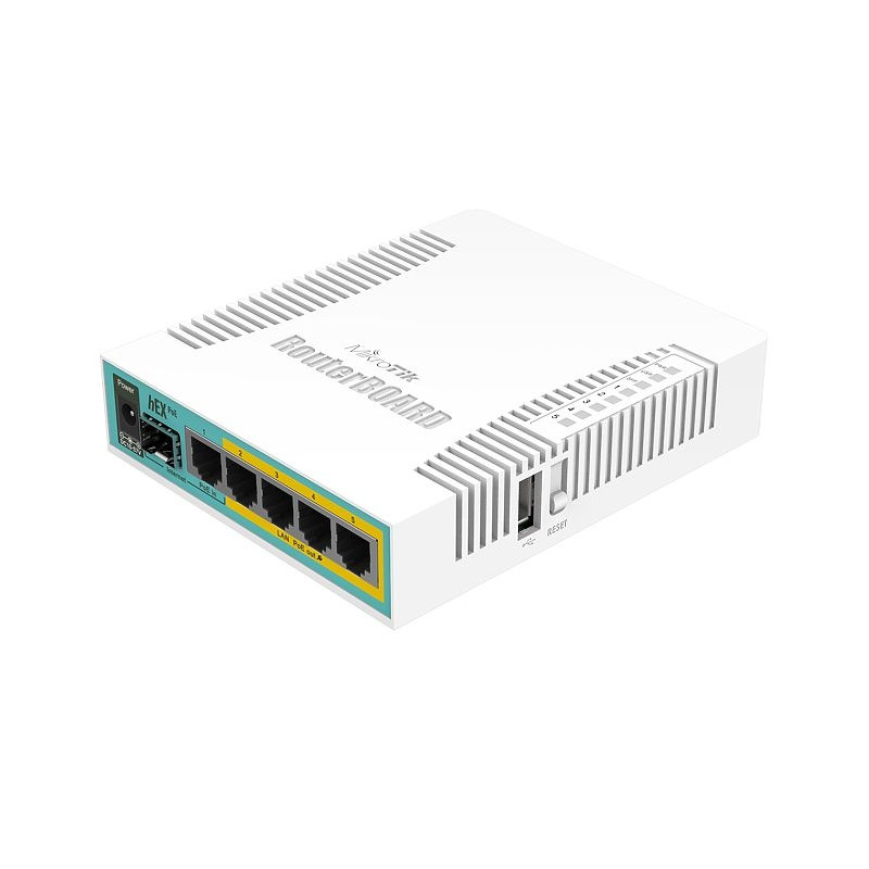 MikroTik hEX PoE Ethernet Router