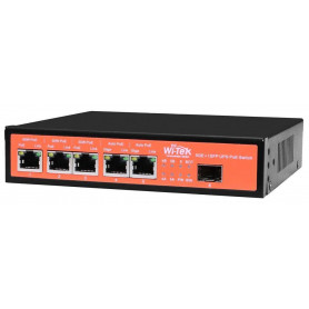 Wi-Tek WI-PS306GF-UPS PoE Switch