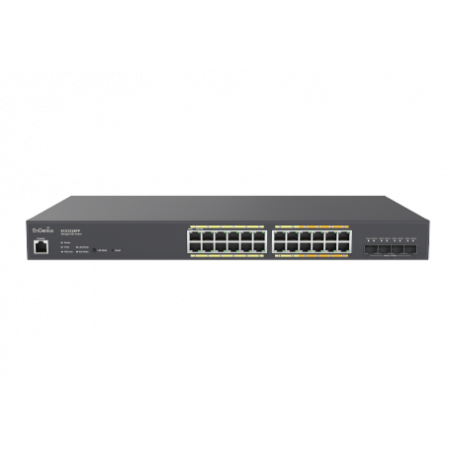 EnGenius ECS2528FP Cloud Managed 410W PoE+ 16Port 1G and 8Port 2.5G Network Switch