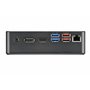 Shuttle XPC Nano PC NC40U, Intel Celeron 7305U, 1x HDMI, 1x DP,1xUSB-C/DP, 6x USB3.2, 1x 2.5" bay, 2x M.2, 1x LAN, RAID, 24/7 pe