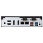 Shuttle Slim PC DH670V2 , S1700, 2x HDMI, 2x DP , 2x 2.5G LAN, 2x COM, 8x USB, 1x 2.5", 2x M.2, 24/7 permanent operation, incl. 