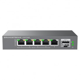 Grandstream GWN7700MP - 5x2.5G ports, 4 POE ports unmanaged switch