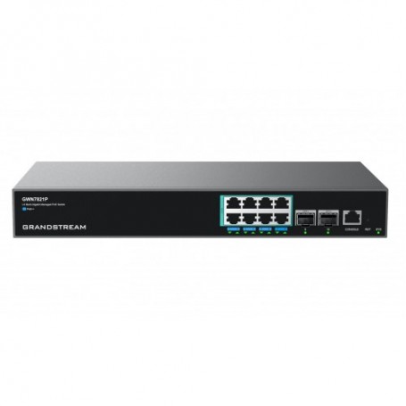 Grandstream GWN7821P - 8x2.5G POE ports L3 managed switch