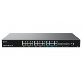 Grandstream GWN7822P - 16 Gigabit POE ports, 8x2.5G POE ports L3 managed switch
